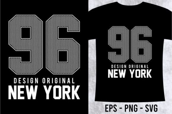 96 NEW YORK T-shirt Design Graphic: A Visual Toolkit for Urban Branding