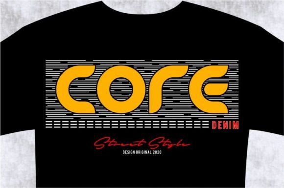 CORE T-Shirt Design Graphic: Unlock Your Creative Potential