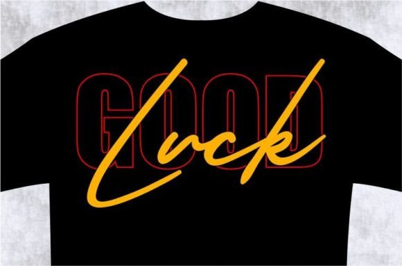 Good Luck T-shirt Design Graphic, Svg: Beyond the Lucky Charm