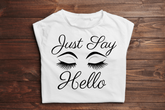 Just Say Hello SVG: Versatile Design Asset for Modern Projects