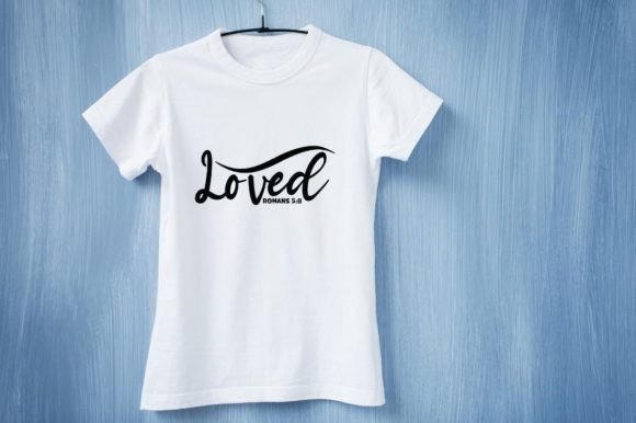 Loved Romans 5:8 Graphic Design: A Powerful Concept for Meaningful Projects