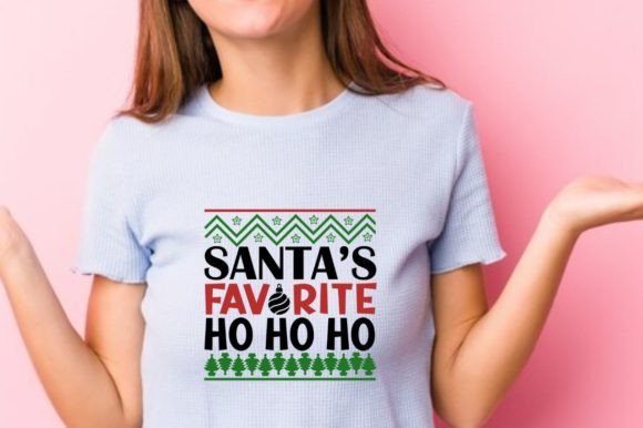Santa's Favorite Ho Ho Ho Graphic Design: A Festive Asset for Every Creator