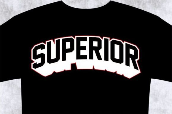 Unleash Your Creative Vision with SUPERIOR T-shirt Design Graphic, Svg
